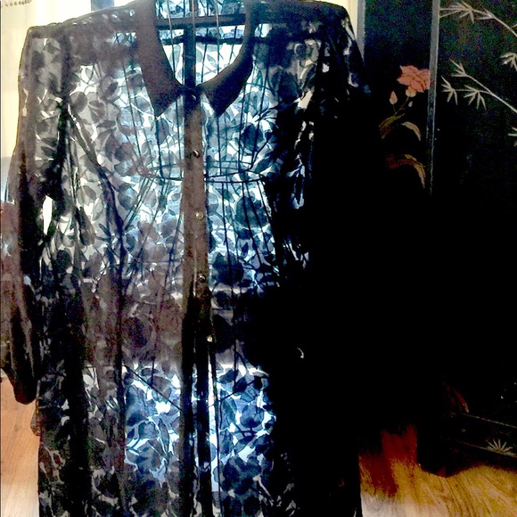 Isabel Toledo For Lane Bryant Lace Duster🍁🍂 - Picture 3 of 4